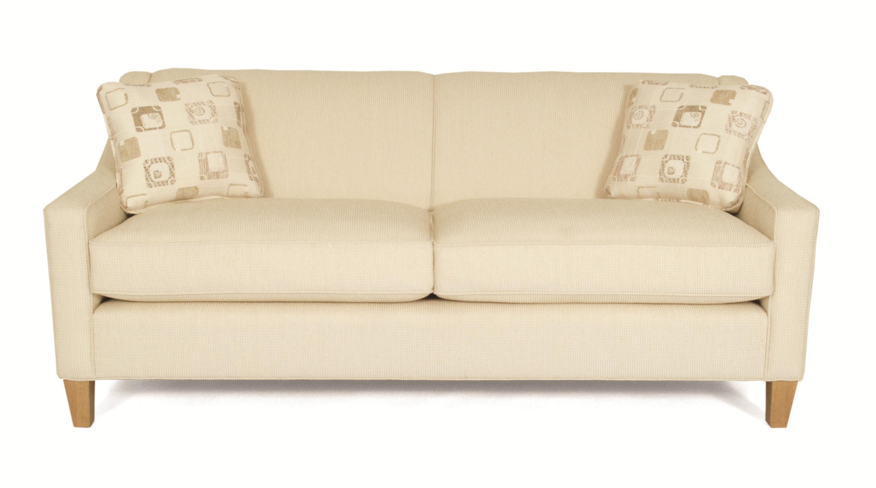 Norwalk Blake 716 Contemporary Stationary Sofa with Track Arms and